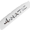 3D ABS 4MATIC Trunk Emblem Badge for Mercedes-Benz C E G S Class GLC GLS