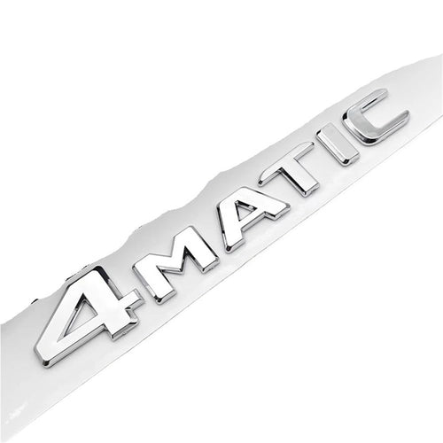3D ABS 4MATIC Trunk Emblem Badge for Mercedes-Benz C E G S Class GLC GLS