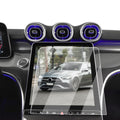 Mercedes C - Class 11.9 - Inch Navigation Tempered Glass Film For 2022 - 2026 Mercedes - Benz C 300/2023 - 2026 GLC 300 350e/AMG GLC C43 C63/2024 - 2026 CLE 300 450/AMG CLE 53/2023 - 2026 AMC C 43/C 63 Accessories - Goecice Store